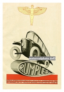 Rumpler Automobil Poster Layout 1924  rum-po02