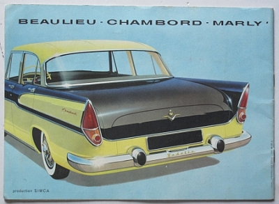 Preview: Simca Vedette Prospekt 14 Seiten  1958   sim-op58 Preview: Simca Vedette Prospekt 14 Seiten  1958   sim-op58