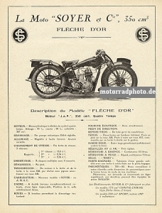 Preview: Soyer Motorrad Prospekt 4 Seiten 1925 soy-p25-2 Preview: Soyer Motorrad Prospekt 4 Seiten 1925 soy-p25-2