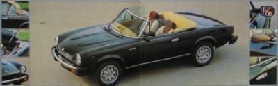 Pininfarina Spidereuropa Automobil Prospekt 1982 pini-op001