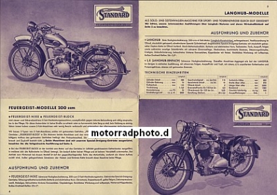Preview: Standard Motorrad Prospekt 10 Seiten  1935  st-p35-3
