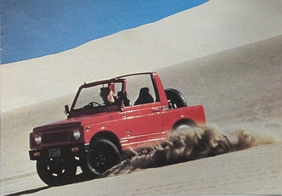 Suzuki SJ 410 Brochure 12 Pages 1981 suz-sj-op812