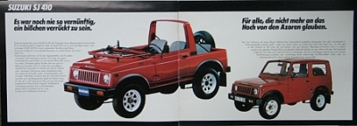 Preview: Suzuki SJ 410 Prospekt  12 Seiten 1982 suz-sj-op822 Preview: Suzuki SJ 410 Prospekt  12 Seiten 1982 suz-sj-op822