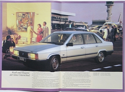 Preview: Talbot Tagora Automobil Prospekt  1983  tal-op832 Preview: Talbot Tagora Automobil Prospekt  1983  tal-op832