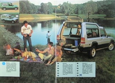 Preview: Talbot Matra Rancho Geländewagen Prospekt 16 Pages 1981 tal-op812 Preview: Talbot Matra Rancho Geländewagen Prospekt 16 Pages 1981 tal-op812