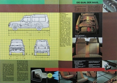 Preview: Talbot Matra Rancho Geländewagen Prospekt 16 Pages 1981 tal-op812 Preview: Talbot Matra Rancho Geländewagen Prospekt 16 Pages 1981 tal-op812