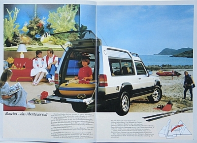 Preview: Talbot Matra Rancho Geländewagen Prospekt 16 Seiten 1983 tal-r-op83 Preview: Talbot Matra Rancho Geländewagen Prospekt 16 Seiten 1983 tal-r-op83