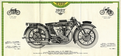 Preview: Terrot Motorrad Prospekt 8 Seiten 1927   ter-p27