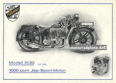 Tornax Motorrad Plakat 996 Jap-Motor  1930     tor-po01