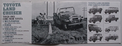Preview: Toyota Landcruiser FJ  Brochure  10 Sides  1963 USA   Toyo-LC-63US