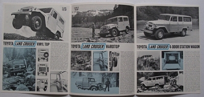 Preview: Toyota Landcruiser Brochure  FJ  6 Seiten  1967 USA   Toyo-LC-67US