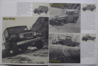 Preview: Toyota Landcruiser FJ  Brochure  10 Sides  1969 USA   Toyo-LC-69-2US