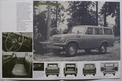 Preview: Toyota Landcruiser FJ  Brochure  10 Sides  1969 USA   Toyo-LC-69-2US