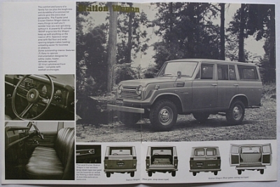 Toyota Landcruiser FJ  Brochure  10 Sides  1969 USA   Toyo-LC-69-2US