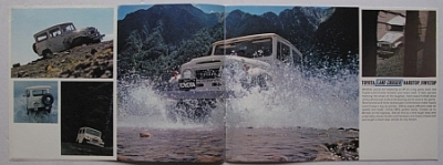 Preview: Toyota Landcruiser FJ  Brochure  6 Sides  1969 USA   Toyo-LC-69US