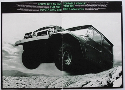 Preview: Toyota Landcruiser FJ  Brochure  12 Sides  1968 USA   Toyo-LC-68US