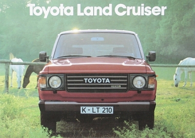 Toyota Landcruiser Prospekt  16 Pages 8.1981  toyo-lc-op81