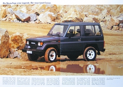 Preview: Toyota Landcruiser Brochure 16  Pages 5.1985  toyo-lc-op85