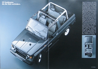 Toyota Landcruiser Brochure 30 Pages 3.1990 toyo-lc-op90