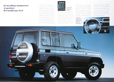Preview: Toyota Landcruiser Brochure 28 Pages 1.1992   toyo-lc-op922