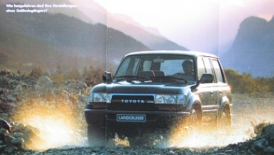 Preview: Toyota Landcruiser Brochure 28 Pages 1.1992   toyo-lc-op922