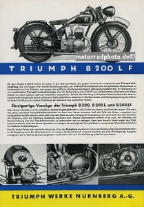 Preview: Triumph TWN Motorrad Prospekt 4 Seiten 1936   twn-p36-1
