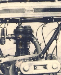 Preview: Triumph Motorrad Foto Typ H 550cm 1916 triu gb-f02