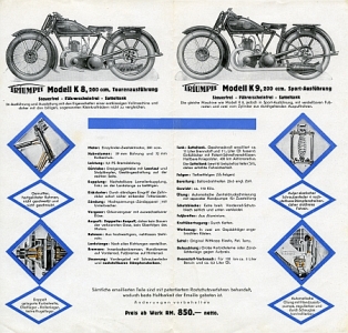 Preview: Triumph TWN Motorrad Prospekt 8 Seiten 1930   twn-p30