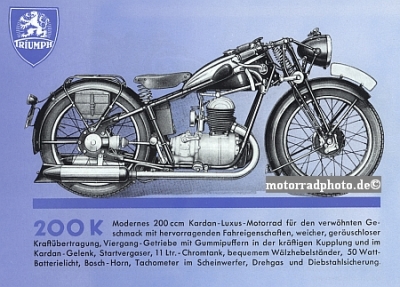 Preview: Triumph TWN Motorrad Prospekt 12 Seiten 1936   twn-p362