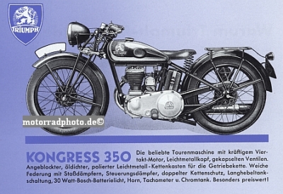 Preview: Triumph TWN Motorrad Prospekt 12 Seiten 1936   twn-p362