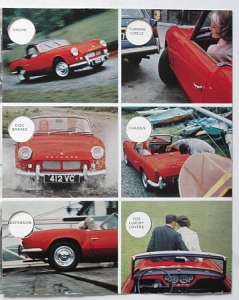 Preview: Triumph TR4 Spitfire Prospekt 8 Seiten 1962  triu-op62-2 Preview: Triumph TR4 Spitfire Prospekt 8 Seiten 1962  triu-op62-2