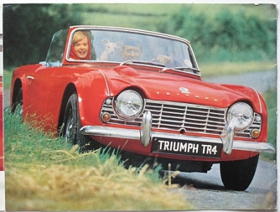 Triumph TR4 Prospekt 10 Seiten 1962  triu-op62