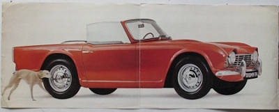 Triumph TR4 Prospekt 10 Seiten 1962  triu-op62