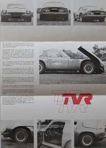 Preview: TVR Automobil Prospekt Typ 3000 M 1973  tvr-op731 Preview: TVR Automobil Prospekt Typ 3000 M 1973  tvr-op731
