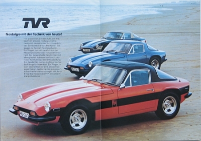 Preview: TVR Automobil Prospekt Typ 3000 M 1976  tvr-op761 Preview: TVR Automobil Prospekt Typ 3000 M 1976  tvr-op761