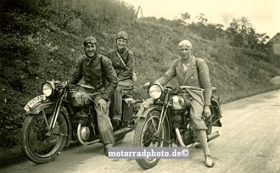 TWN Triumph Motorcycle Photo Typ B 200ccm 1936 twn-f037