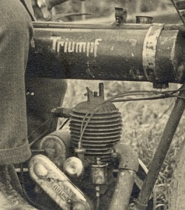 Preview: TWN Triumph Motorcycle Photo Typ Knirps 2,5 PS 269ccm 1919 twn-f047