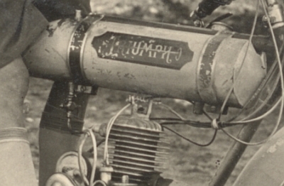 Preview: Triumph TWN Motorcycle Photo Knirps 2,5 PS/H.P. 269ccm  1920 twn-f55