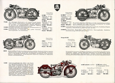 Preview: Triumph TWN Motorrad Prospekt 6 Seiten 1937   twn-p372