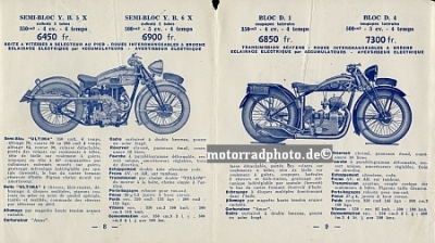 Preview: Ultima Motorrad Prospekt  12 Seiten  1937 ult-p37 Preview: Ultima Motorrad Prospekt  12 Seiten  1937 ult-p37