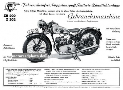 UT Motorcycle Brochure 8 Pages 1937 ut-p37