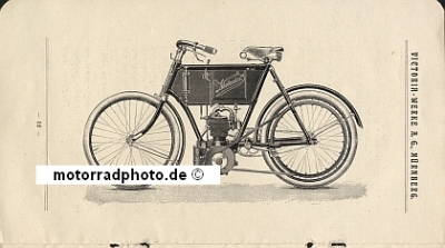 Preview: Victoria Motorrad Prospekt / Bedienungsanleitung 1904  vic-p04
