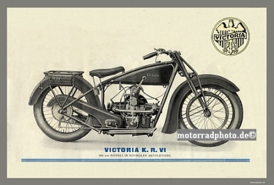 Victoria Motocycle Poster appx. 1926   vic-po03