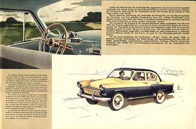 Preview: Volga Automobil Prospekt Typ M-21 16 Seiten 1958   volg-op58