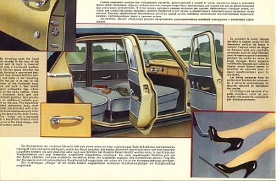 Preview: Volga Automobil Prospekt Typ M-21 16 Seiten 1958   volg-op58