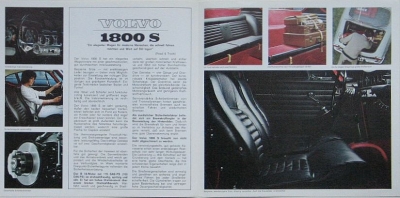 Preview: Volvo Automobil Prospekt  Typ 1800 S 1965 vol-op65 Preview: Volvo Automobil Prospekt  Typ 1800 S 1965 vol-op65