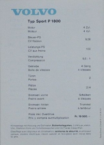 Preview: Volvo Automobil Preisliste CH  3.1963  vol-pl63 Preview: Volvo Automobil Preisliste CH  3.1963  vol-pl63