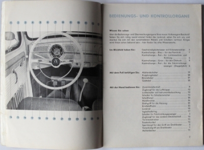 Volkswagen Beetle Manual of use  08.1959  vw-BA59