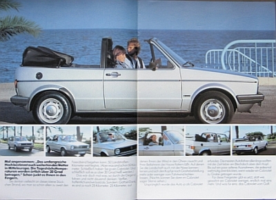 Preview: VW Golf I Brochure Convertible 7.1980  vw-gop80 Preview: VW Golf I Brochure Convertible 7.1980  vw-gop80
