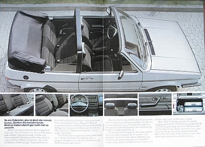 VW Golf I Brochure Convertible 7.1980  vw-gop80